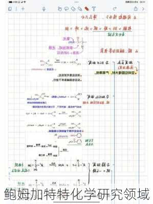 鲍姆加特特化学研究领域