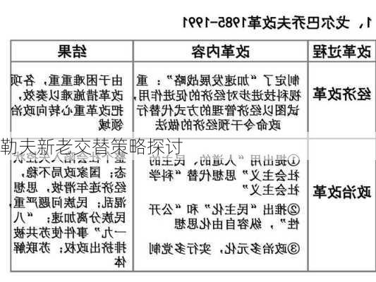 勒夫新老交替策略探讨