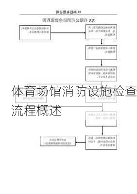 体育场馆消防设施检查流程概述