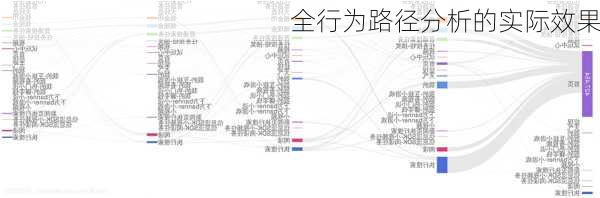 全行为路径分析的实际效果