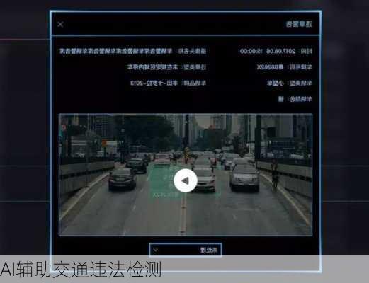 AI辅助交通违法检测