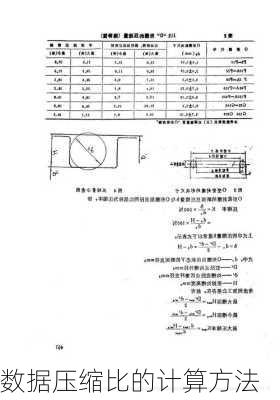 数据压缩比的计算方法