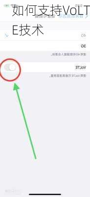如何支持VoLTE技术