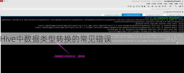 Hive中数据类型转换的常见错误