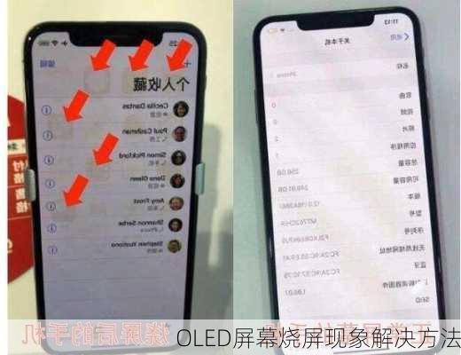 OLED屏幕烧屏现象解决方法