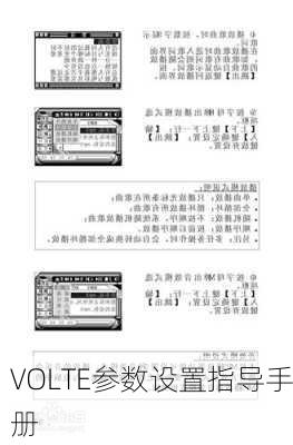 VOLTE参数设置指导手册