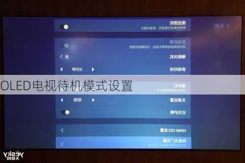 OLED电视待机模式设置