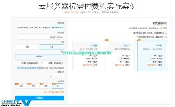 云服务器按需付费的实际案例