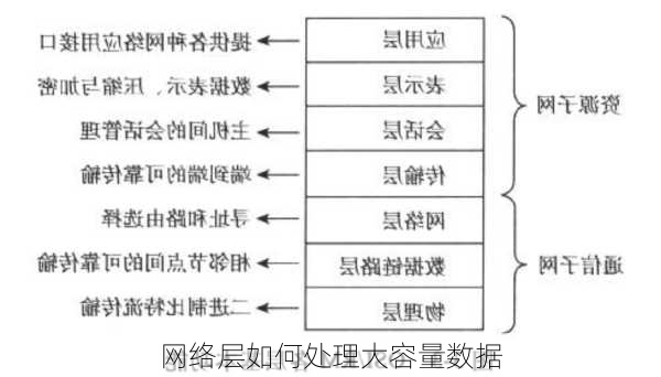 网络层如何处理大容量数据