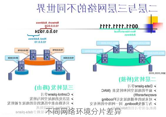 不同网络环境分片差异