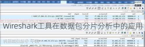 Wireshark工具在数据包分片分析中的应用