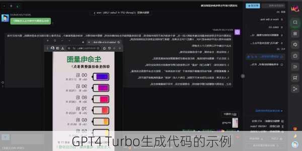 GPT4 Turbo生成代码的示例