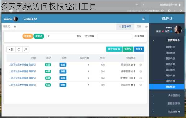 多云系统访问权限控制工具