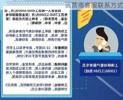 运营商客服联系方式