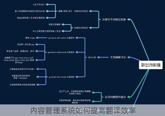 内容管理系统如何提高翻译效率