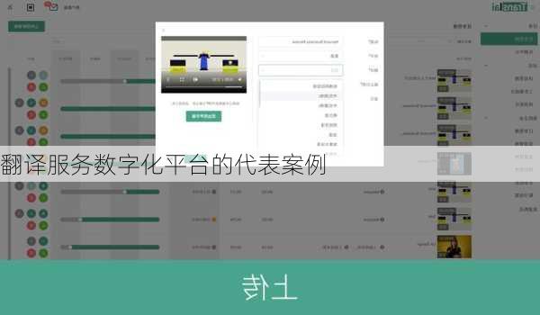 翻译服务数字化平台的代表案例