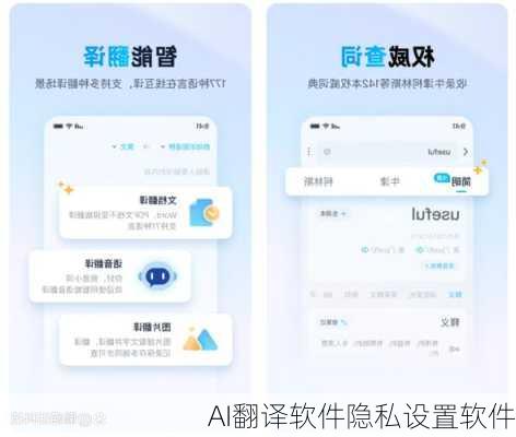 AI翻译软件隐私设置软件