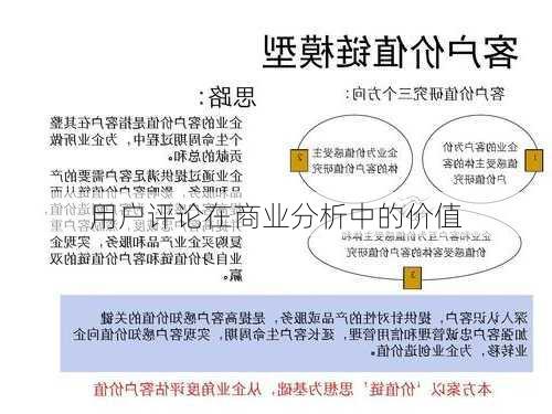 用户评论在商业分析中的价值