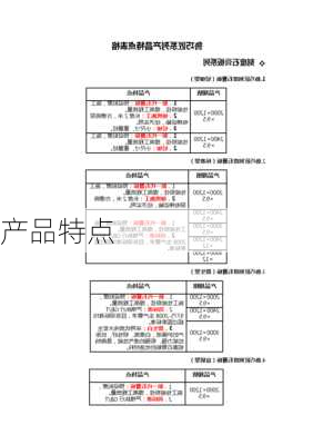 产品特点