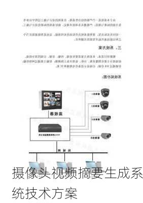 摄像头视频摘要生成系统技术方案