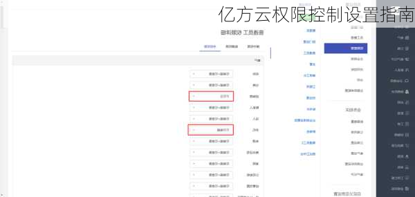 亿方云权限控制设置指南
