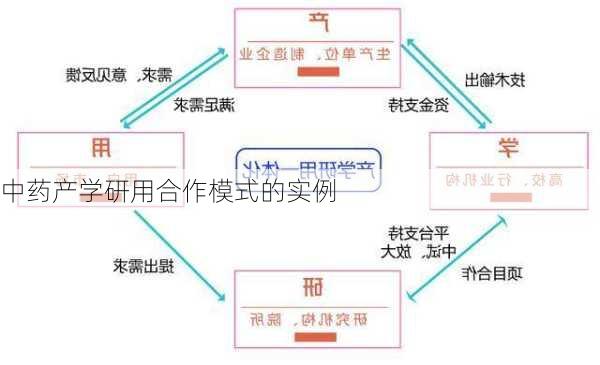 中药产学研用合作模式的实例