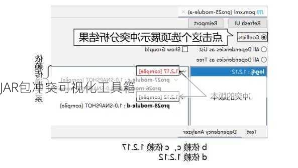 JAR包冲突可视化工具箱