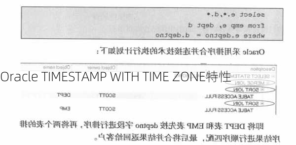 Oracle TIMESTAMP WITH TIME ZONE特性