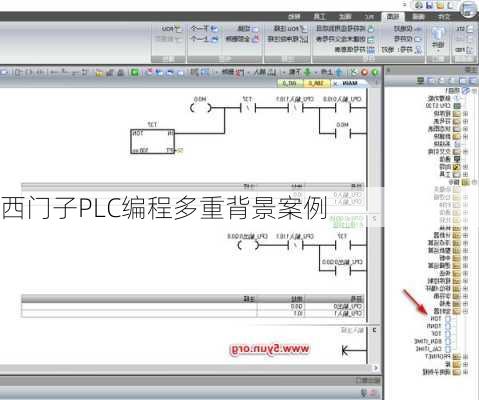 西门子PLC编程多重背景案例