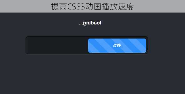 提高CSS3动画播放速度