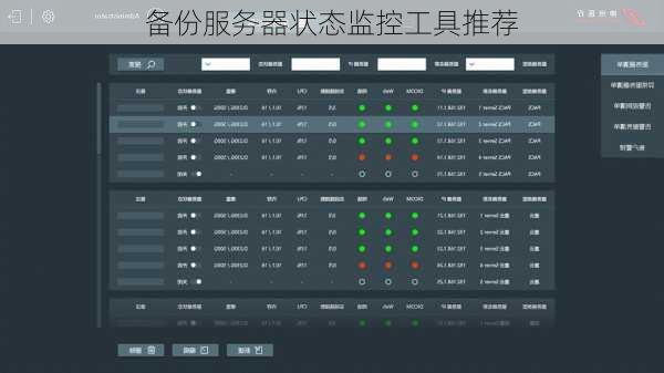 备份服务器状态监控工具推荐