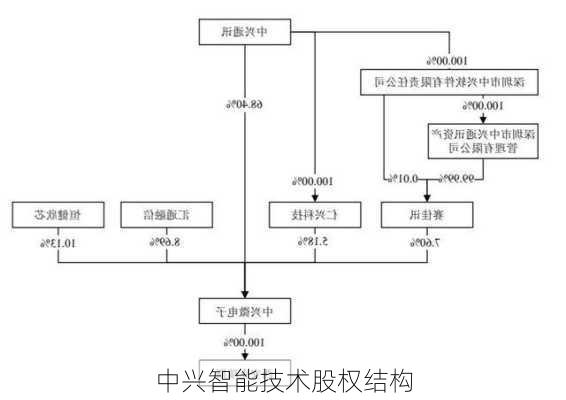 中兴智能技术股权结构