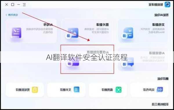 AI翻译软件安全认证流程