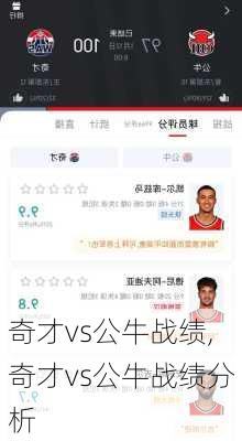 奇才vs公牛战绩,奇才vs公牛战绩分析