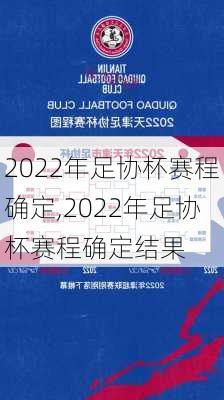 2022年足协杯赛程确定,2022年足协杯赛程确定结果