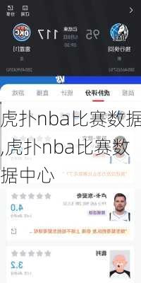 虎扑nba比赛数据,虎扑nba比赛数据中心