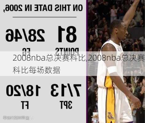 2008nba总决赛科比,2008nba总决赛科比每场数据