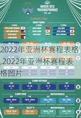 2022年亚洲杯赛程表格,2022年亚洲杯赛程表格图片