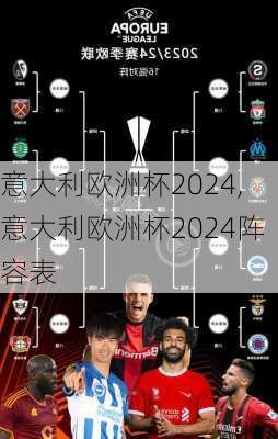 意大利欧洲杯2024,意大利欧洲杯2024阵容表