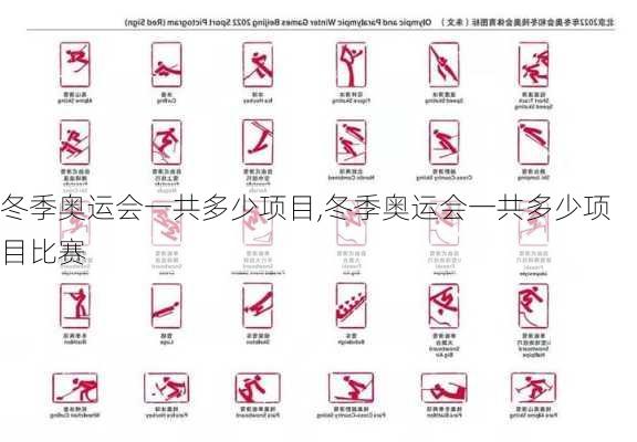 冬季奥运会一共多少项目,冬季奥运会一共多少项目比赛