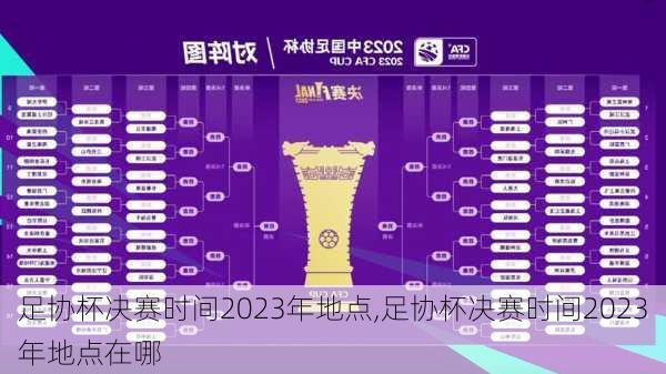 足协杯决赛时间2023年地点,足协杯决赛时间2023年地点在哪