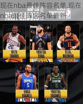 现在nba最佳阵容名单,现在nba最佳阵容名单最新