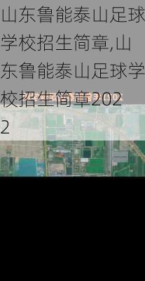 山东鲁能泰山足球学校招生简章,山东鲁能泰山足球学校招生简章2022