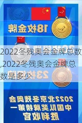 2022冬残奥会金牌总数,2022冬残奥会金牌总数是多少