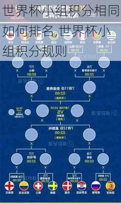 世界杯小组积分相同如何排名,世界杯小组积分规则