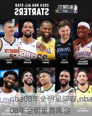 nba08年全明星阵容,nba08年全明星赛阵容