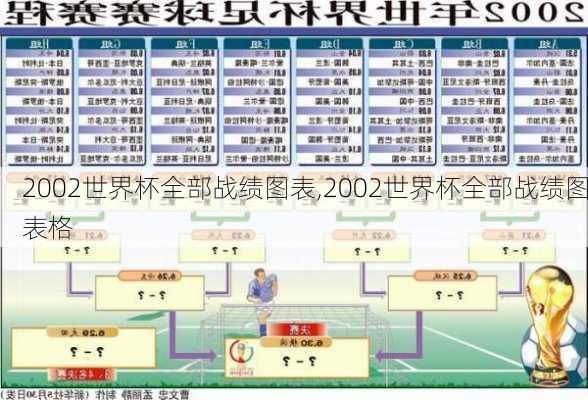 2002世界杯全部战绩图表,2002世界杯全部战绩图表格