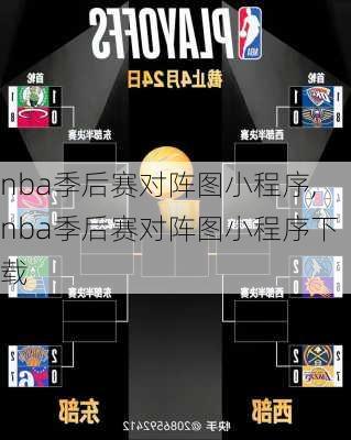 nba季后赛对阵图小程序,nba季后赛对阵图小程序下载