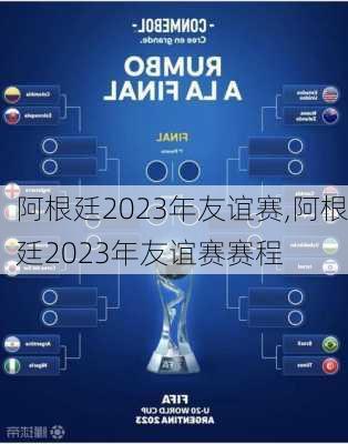 阿根廷2023年友谊赛,阿根廷2023年友谊赛赛程