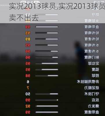 实况2013球员,实况2013球员卖不出去